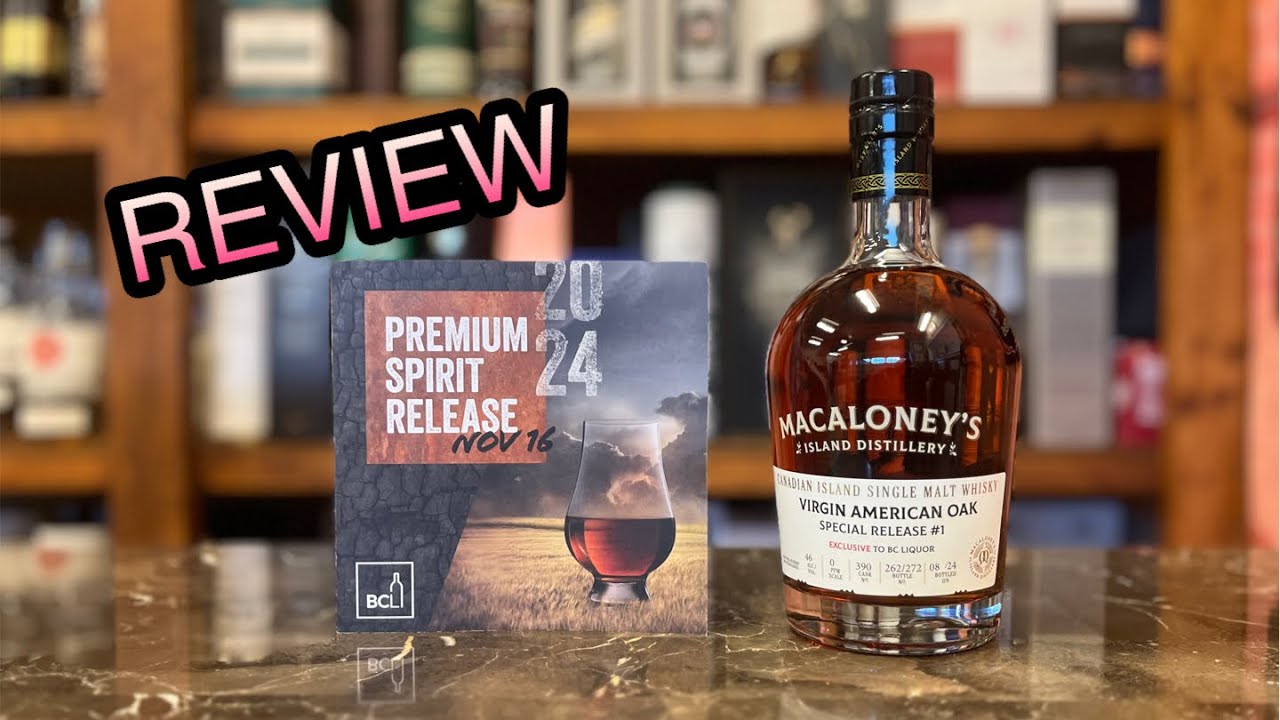 NEW Macaloney’s Virgin American Oak Single Malt Whisky REVIEW