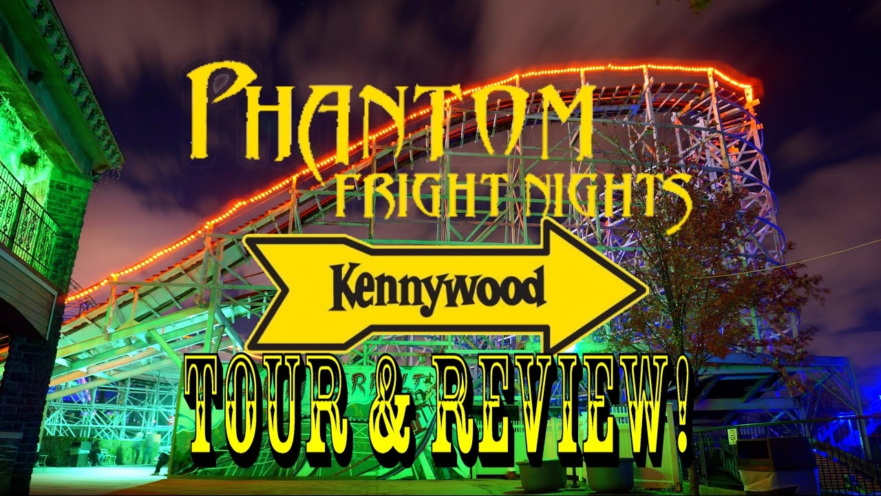 Kennywood Park Phantom Fright Nights / Full Park Tour & Review!!!