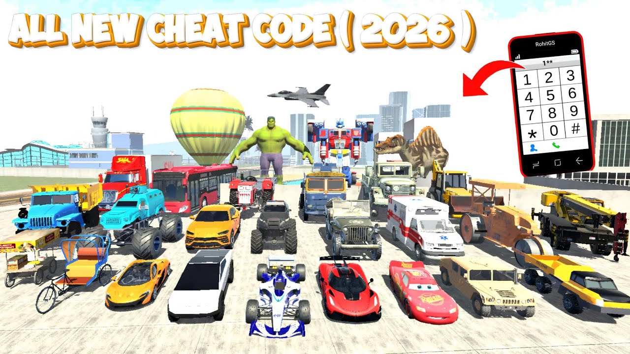 ALL NEW INDIAN BIKE DRIVING 3D CHEAT CODES 2026 | INDIAN BIKE DRIVING 3D NEW UPDATE