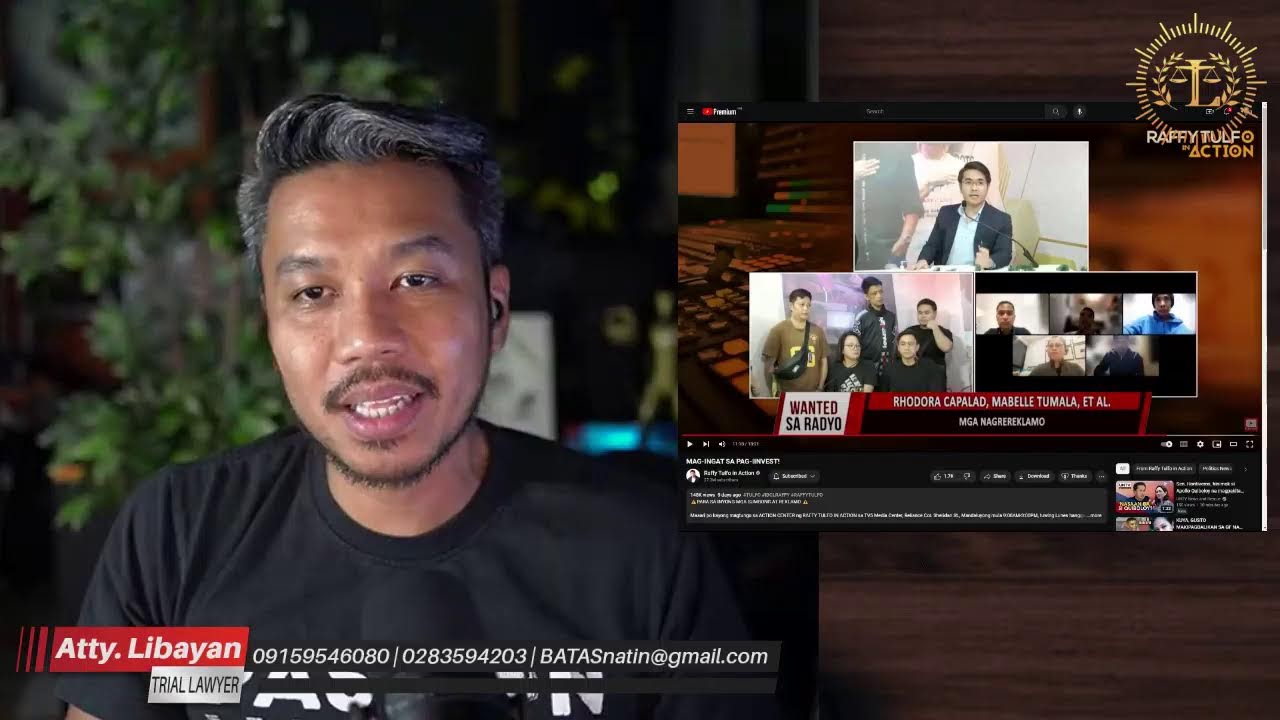 MARVIN FAVIS SA RAFFY TULFO IN ACTION- CRYPTO PANG SCAM NA LANG?