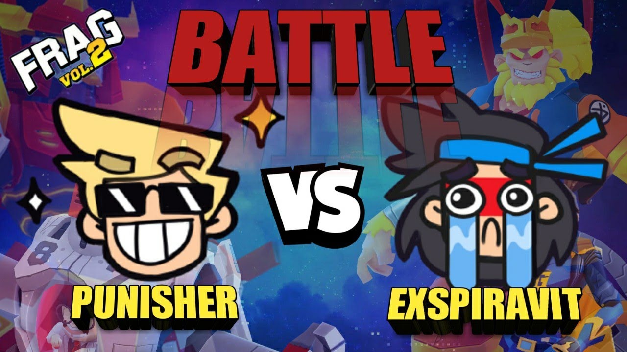 Battle PUNISHER vs EXSPIRAVIT / ТОТАЛЬНЫЙ РАЗГРОМ FRAG PRO SHOOTER / ФРАГ ПРО ШУТЕР