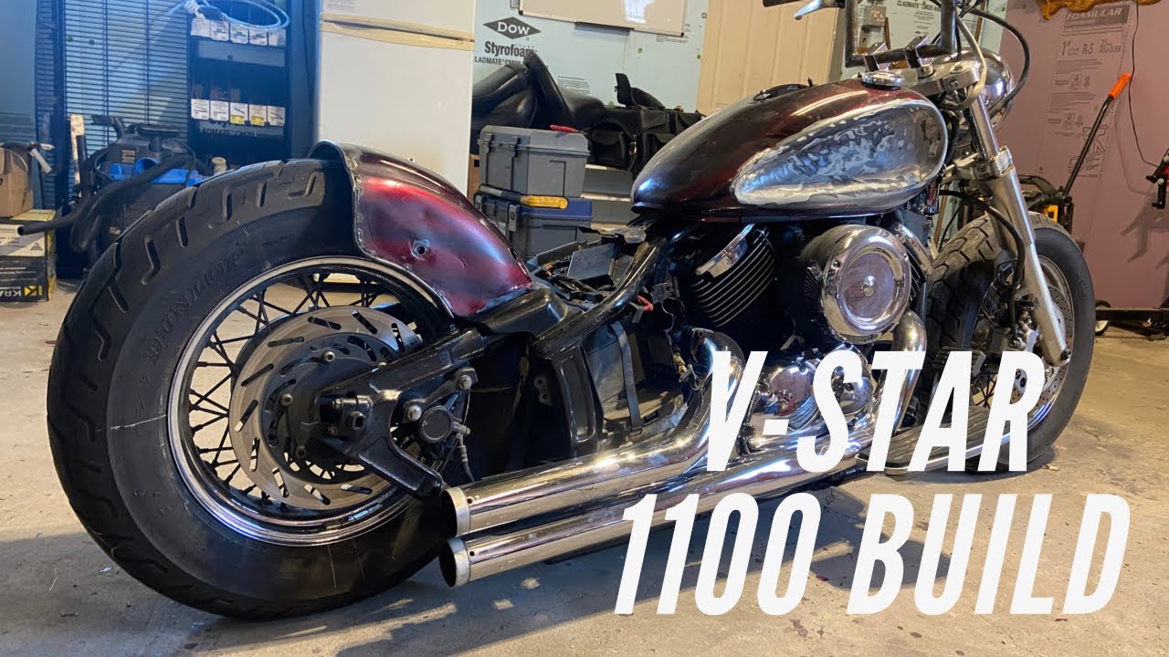 Vstar 1100 Bobber Rear Fender