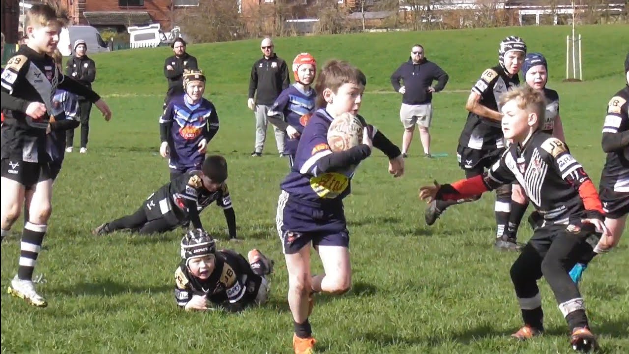 Tackle & Try Highlights - Blackbrook Royals Vs Saddleworth U9's Rugby League #2024