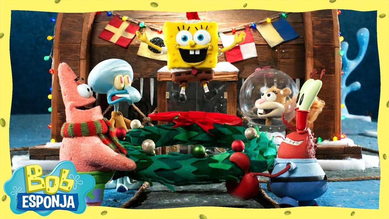 Bob Esponja Salva la Navidad | Bob Esponja en Español