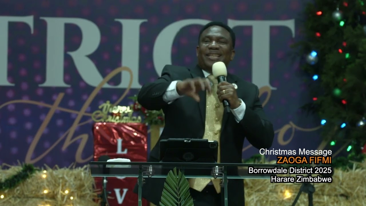 Ezekiel TV - 2025 Christmas Message. Dr S. Simukai.