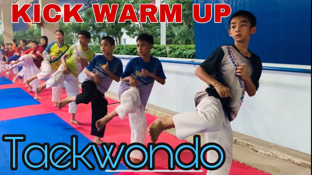 WARM UP Kick#taekwondo
