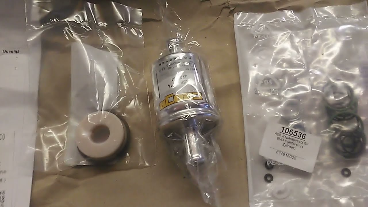 kit revisione iniettori e filtro gpl Landi su ford fiesta mk6