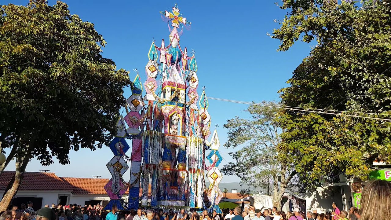 Our Lady of Saúde procession. Saudel, Sabrosa, Vila Real, Portugal. 2023-08-09