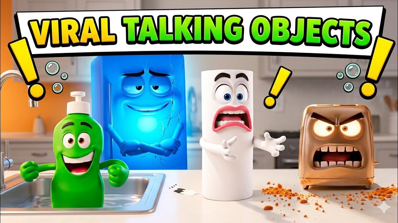 Ai Viral Talking Objects in the