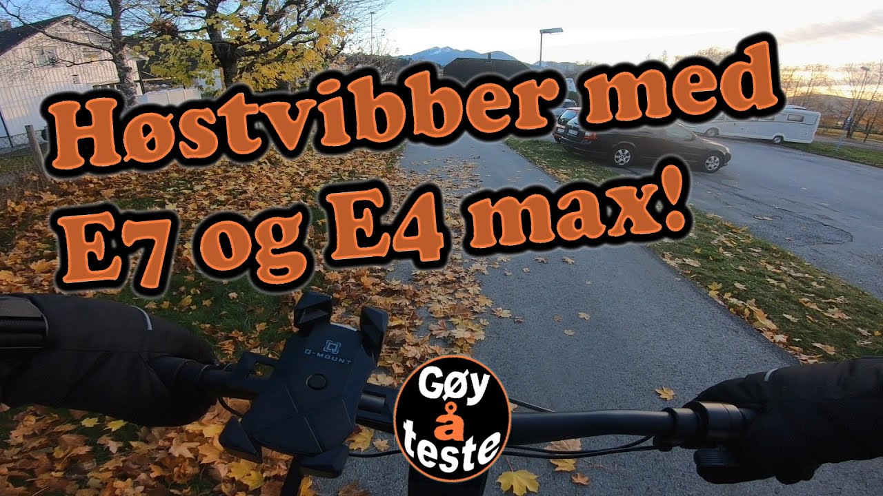 Høstvibber med E7 og E4 max🍂🍁#29