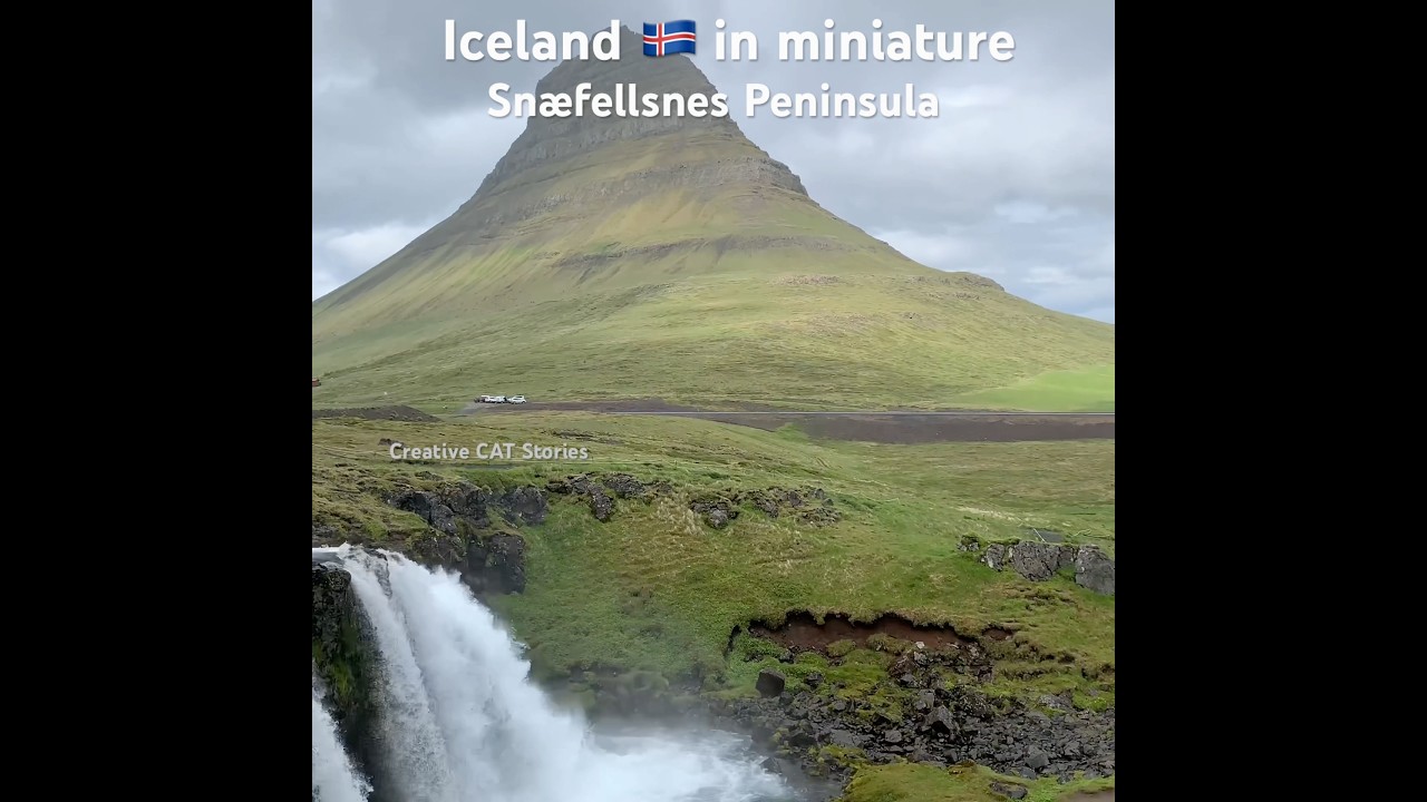 Iceland 🇮🇸 in miniature | Must see in west Iceland, Sn&aelig;fellsnes Peninsula #icelandringroad #shorts