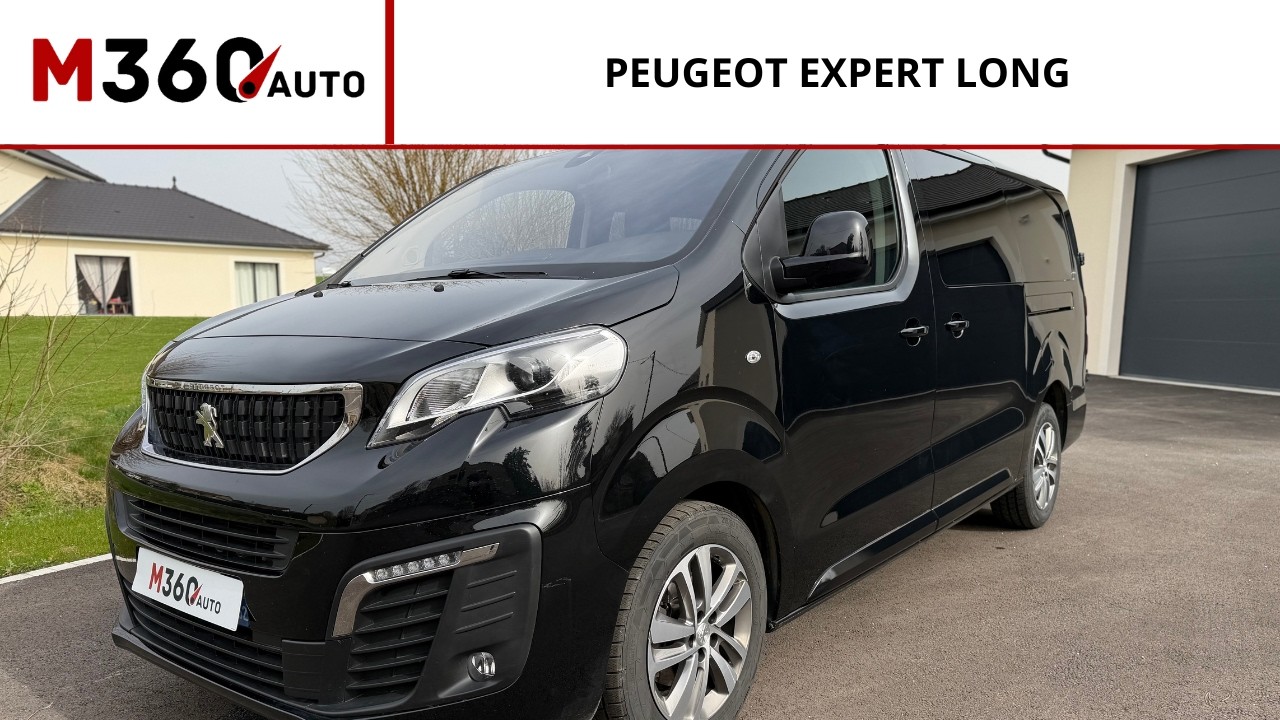 (Présentation) Peugeot Expert LONG Cabine Approfondie BlueHDi 180 ch / EAT8