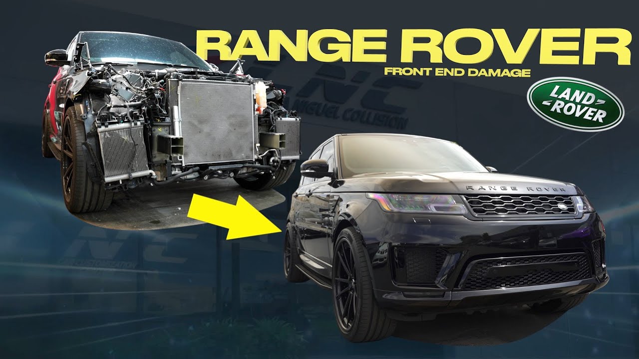 ВОССТАНОВЛЕНИЕ ПОВРЕЖДЕННОГО RANGE ROVER SPORT 2022 ГОДА