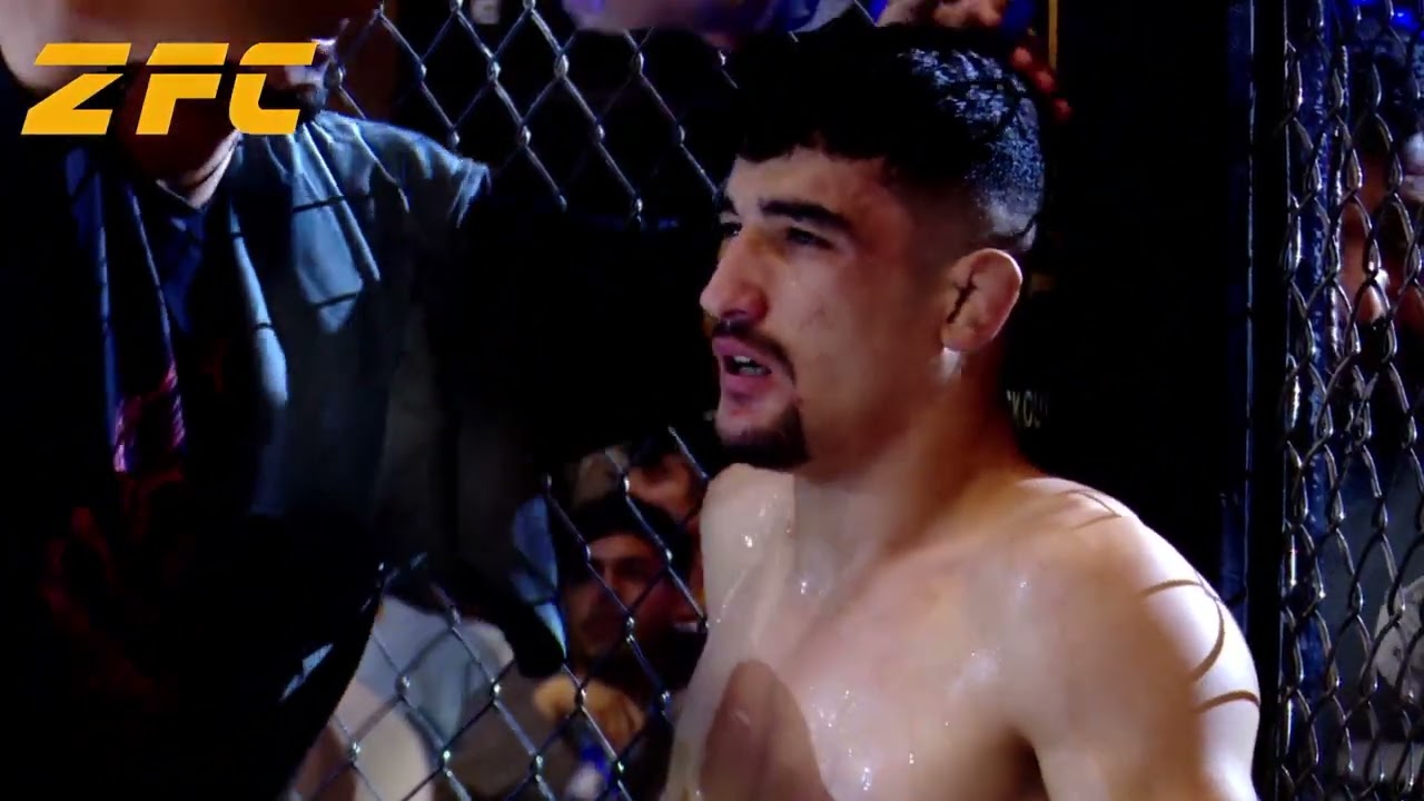 Feroz badakhshi VS Omer Shah Sediqi in season 5 Knock Out Night .central fight in under card .