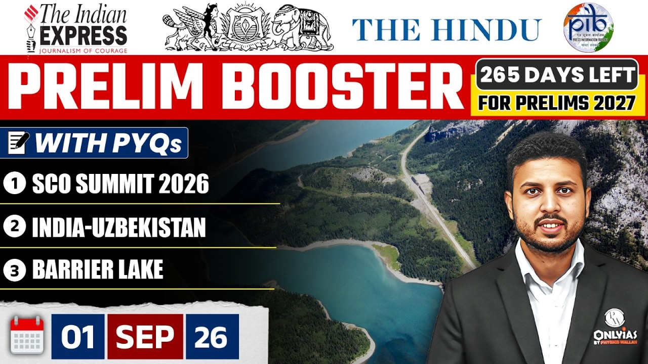 The Hindu News Paper Analysis | 1st September 2026 | Daily Current Affairs by Rishav Sharma Sir