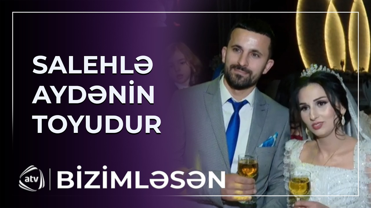 Salehlə Aydənin toyundan İLK GÖRÜNTÜLƏR / Bizimləsən