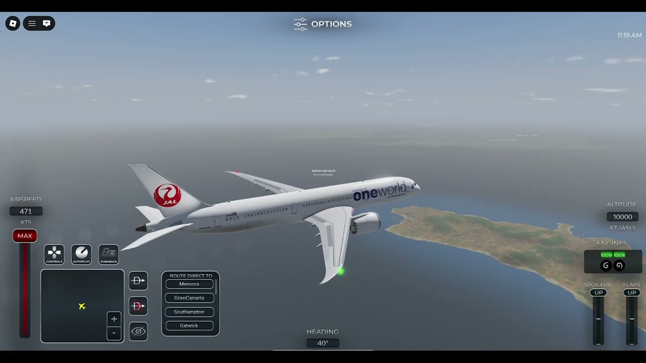 Special Airline Liveries Day 4: Boeing 787 Japan Airlines OneWorld