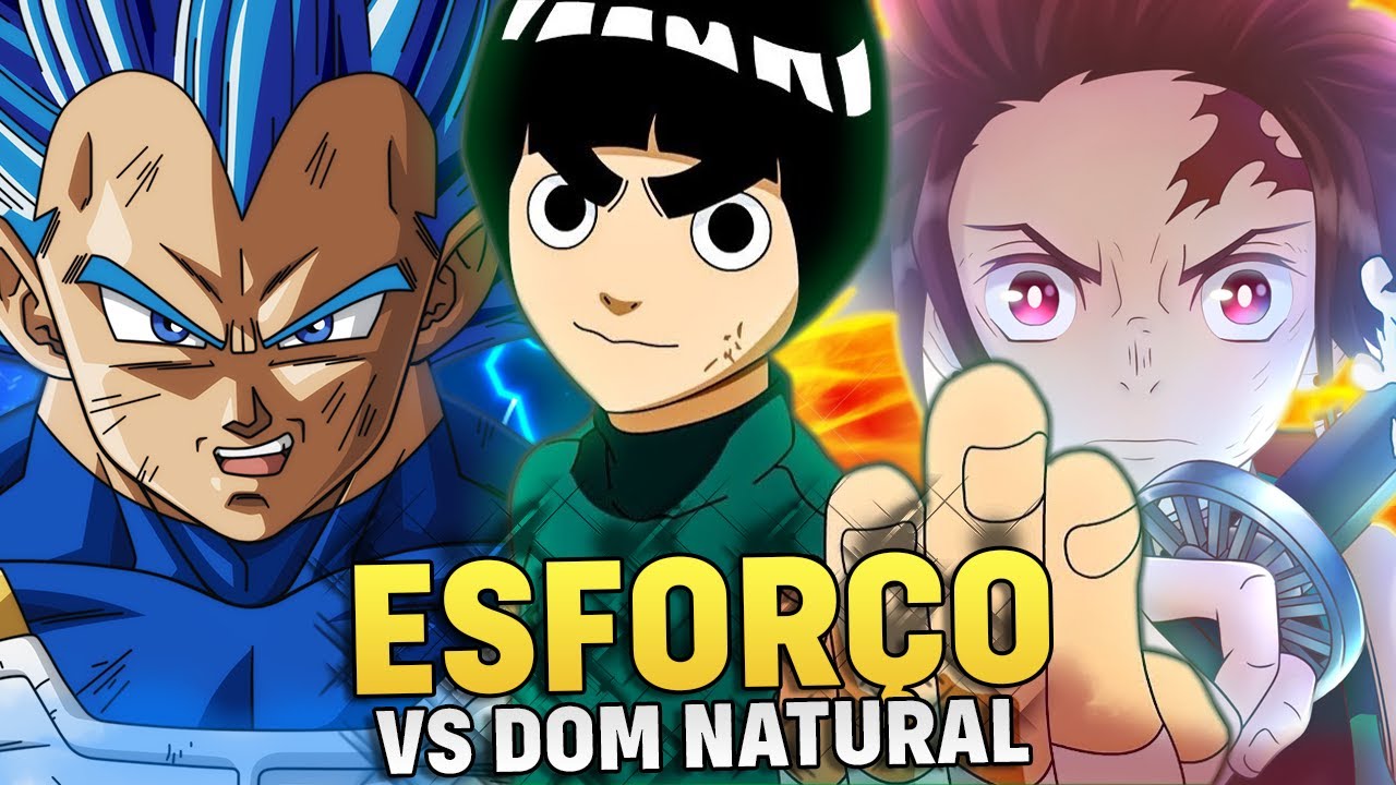 10 VEZES QUE O TRABALHO DURO SUPEROU O DOM NATURAL NOS ANIMES | Player Solo