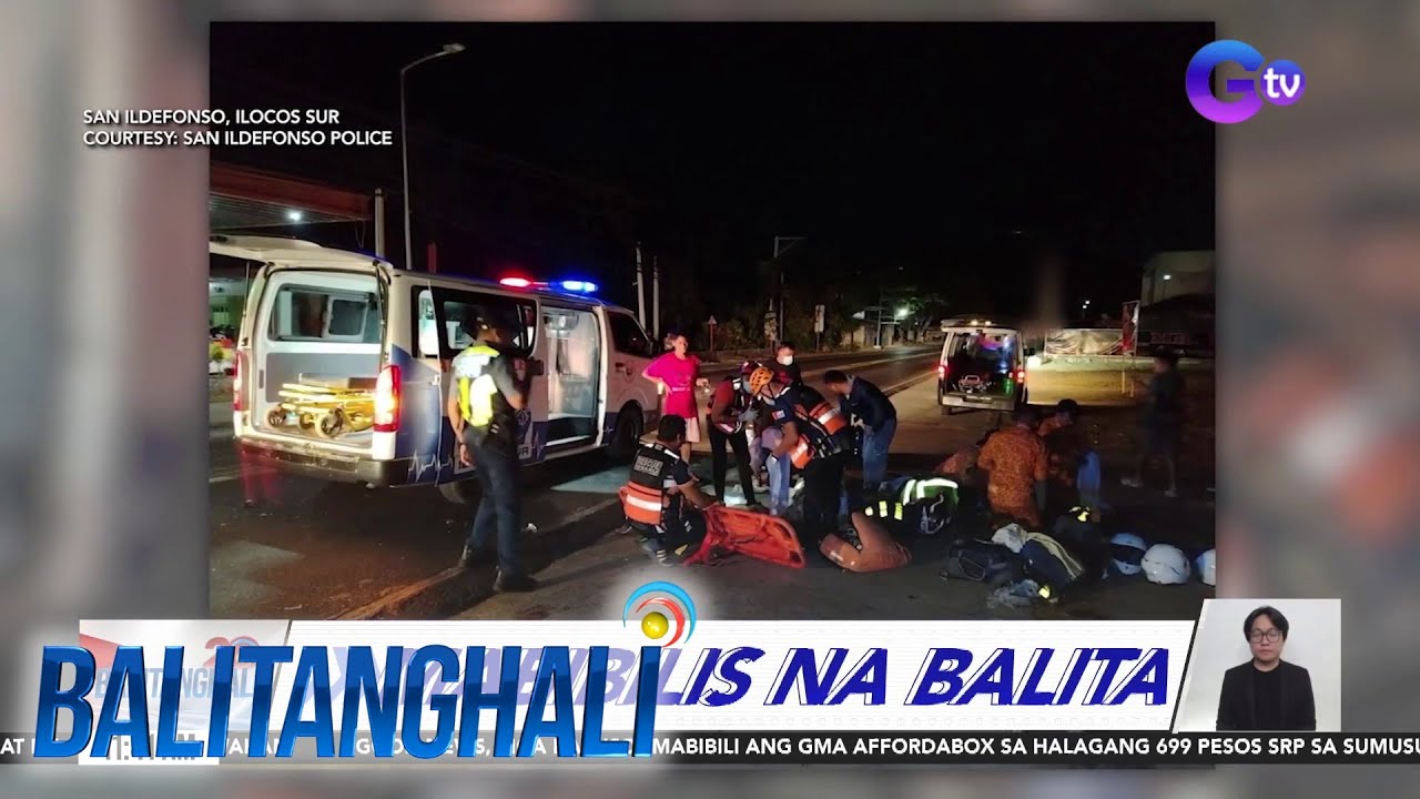 2, patay nang mang-araro ng 5 motorsiklo ang isang SUV | Balitanghali