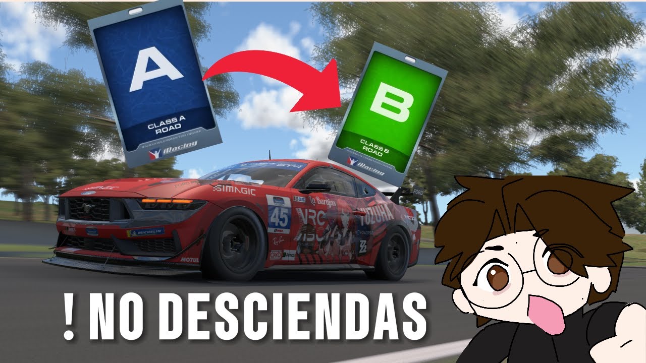 Directo 🔴 Descenderemos a Clase B ? ( carreras en iracing y lmu)