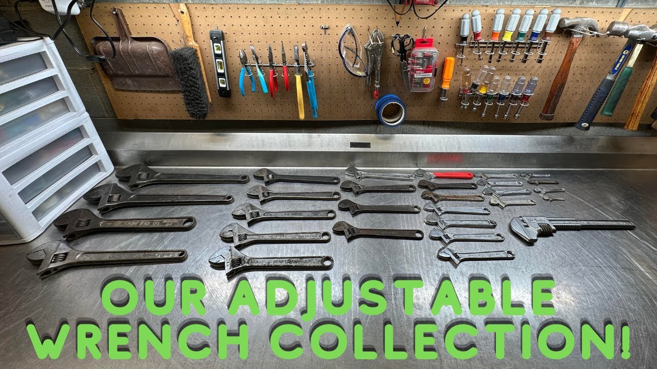 Collection of USA Made Adjustable Wrenches - All From Tool Hauls!