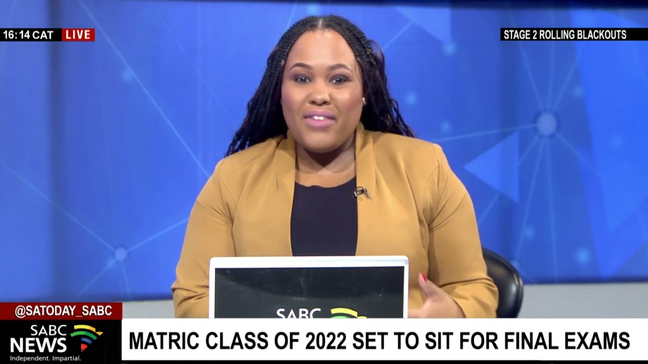 Matric Class of 2022 set to sit for final exams