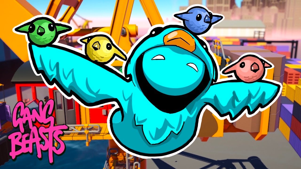НОВОЕ обновление карты крана Gang Beasts. Смешные моменты