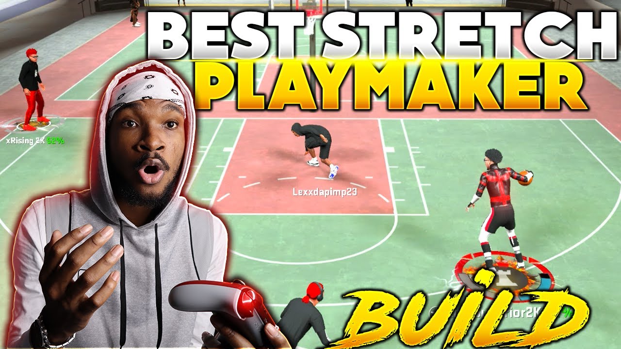 NBA 2K20 100% BEST STRETCH PLAYMAKER BUILD BEST ISO DRIBBLING AND SHOOTING BUILD