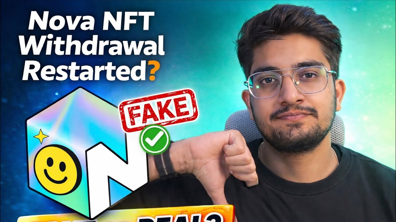 NOVA NFT/ TREASURE NFT NEW UPDATE ON WITHDRAWAL? PAISA MILEGA?
