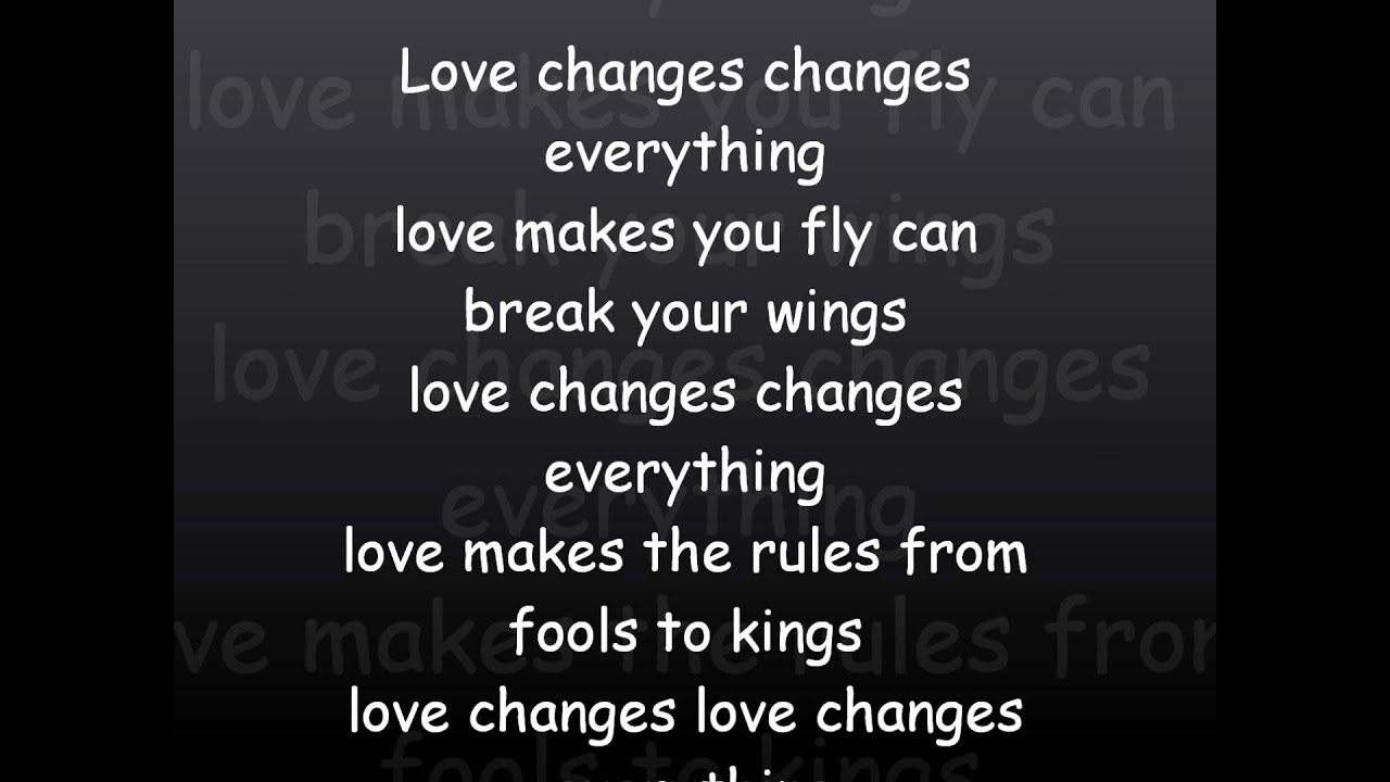 Climie Fisher - Love Changes Everything Lyrics