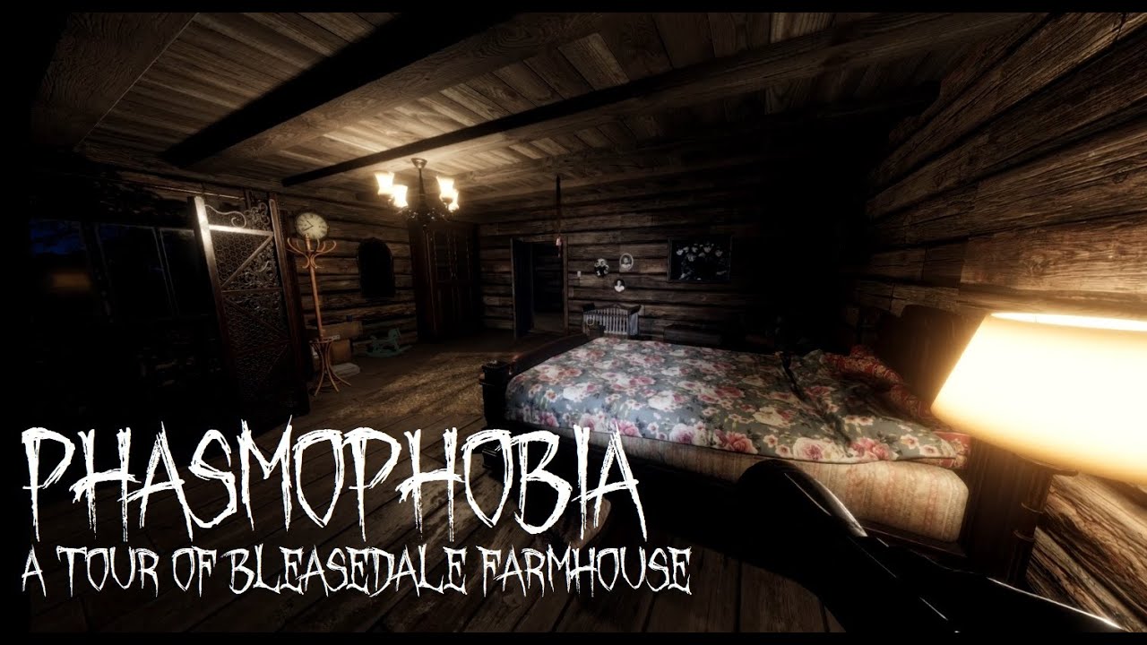 A Tour of Bleasedale Farmhouse Map in PHASMOPHOBIA