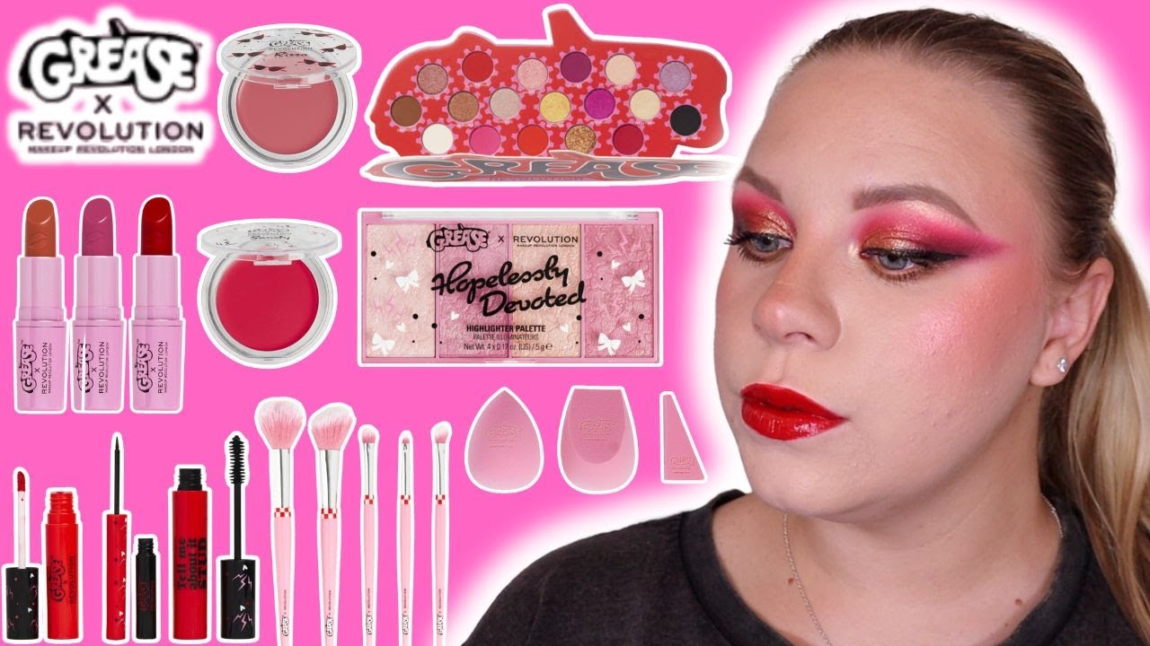 *NEW* REVOLUTION X GREASE COLLECTION REVIEW | makeupwithalixkate
