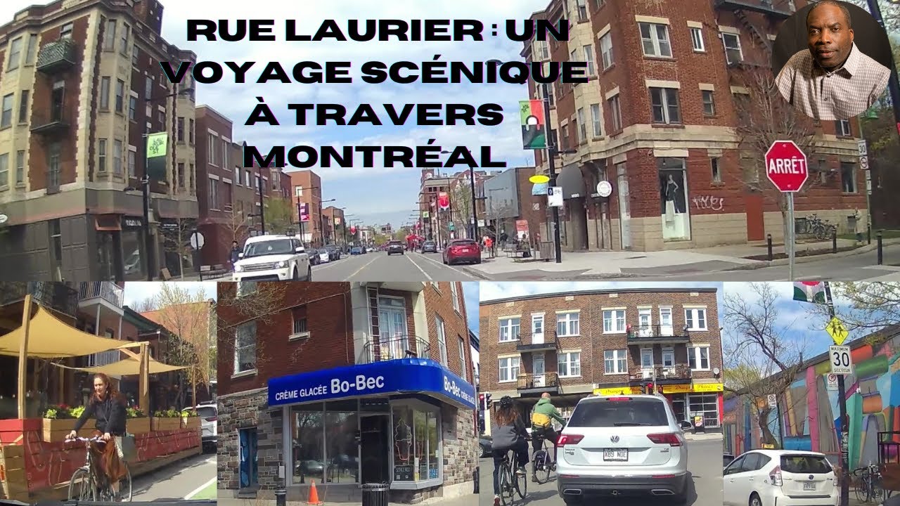 Rue Laurier : Un Voyage Scénique à Travers Montréal