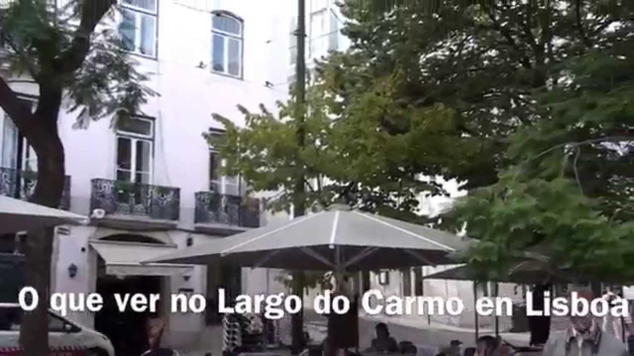 O que ver no Largo do Carmo en Lisboa