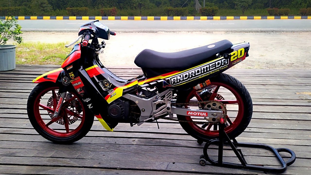 SATRIA 120 R FULL RESTORASI #suzuki #satria #2tak #satria2taklovers #roadrace