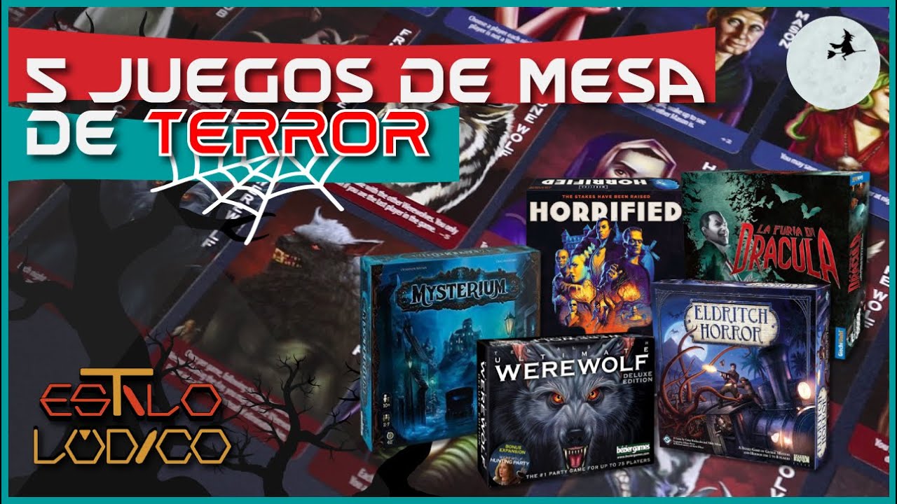 Estilo Lúdico | 5 juegos de mesa de terror