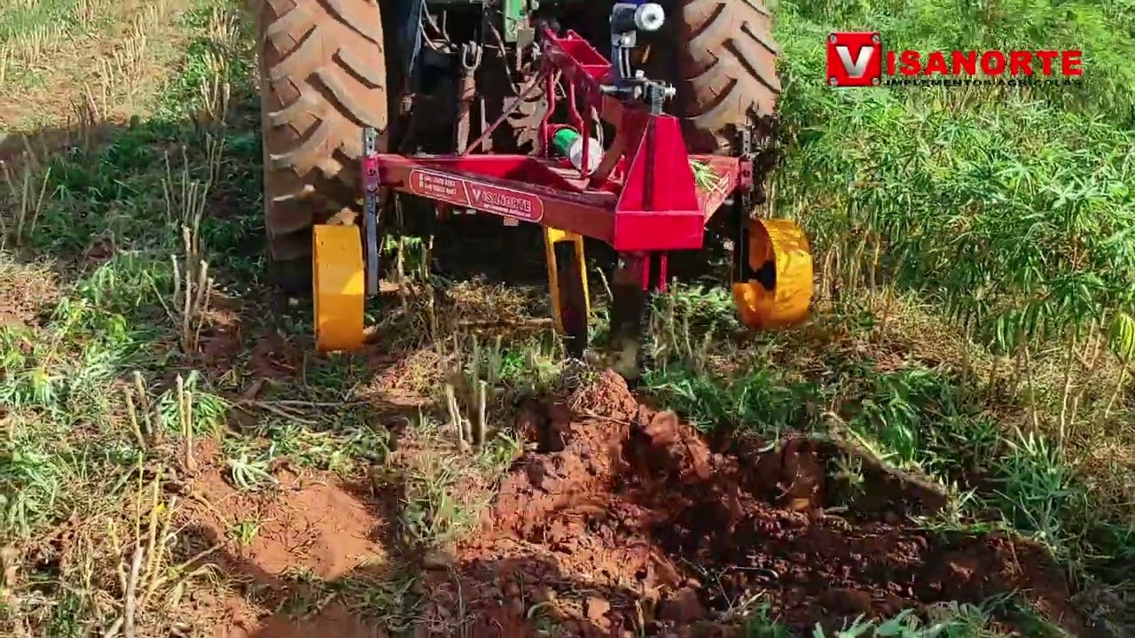 Afofador para mandioca 2 Linhas Visanorte Implementos agr&iacute;colas
