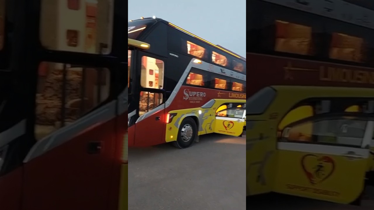 Amazing Triple decker bus! Drives from Quetta to Karachi 📍 #travel #adventure