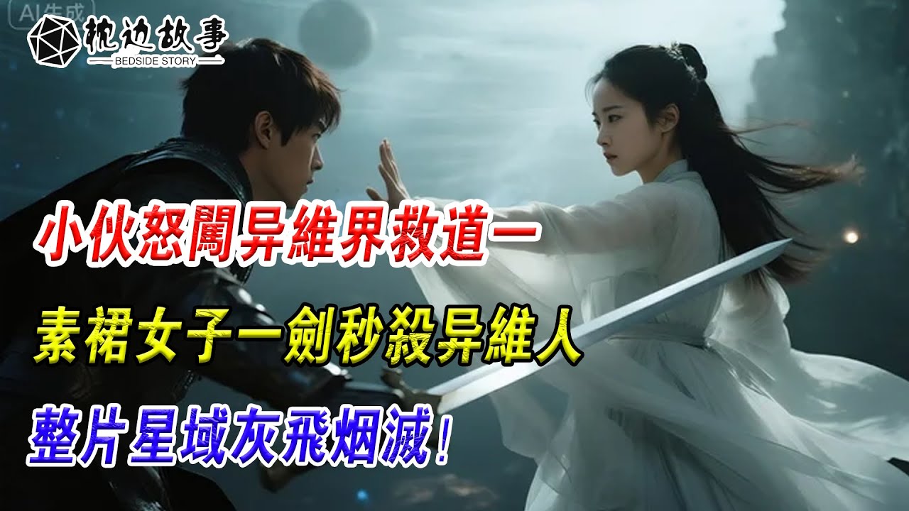 EP249：小夥怒闖異維界救道一，素裙女子一劍秒殺異維人，整片星域灰飛菸滅！