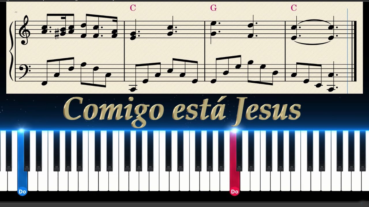 CCB n.457 - Comigo est&aacute; Jesus - Piano Tutorial