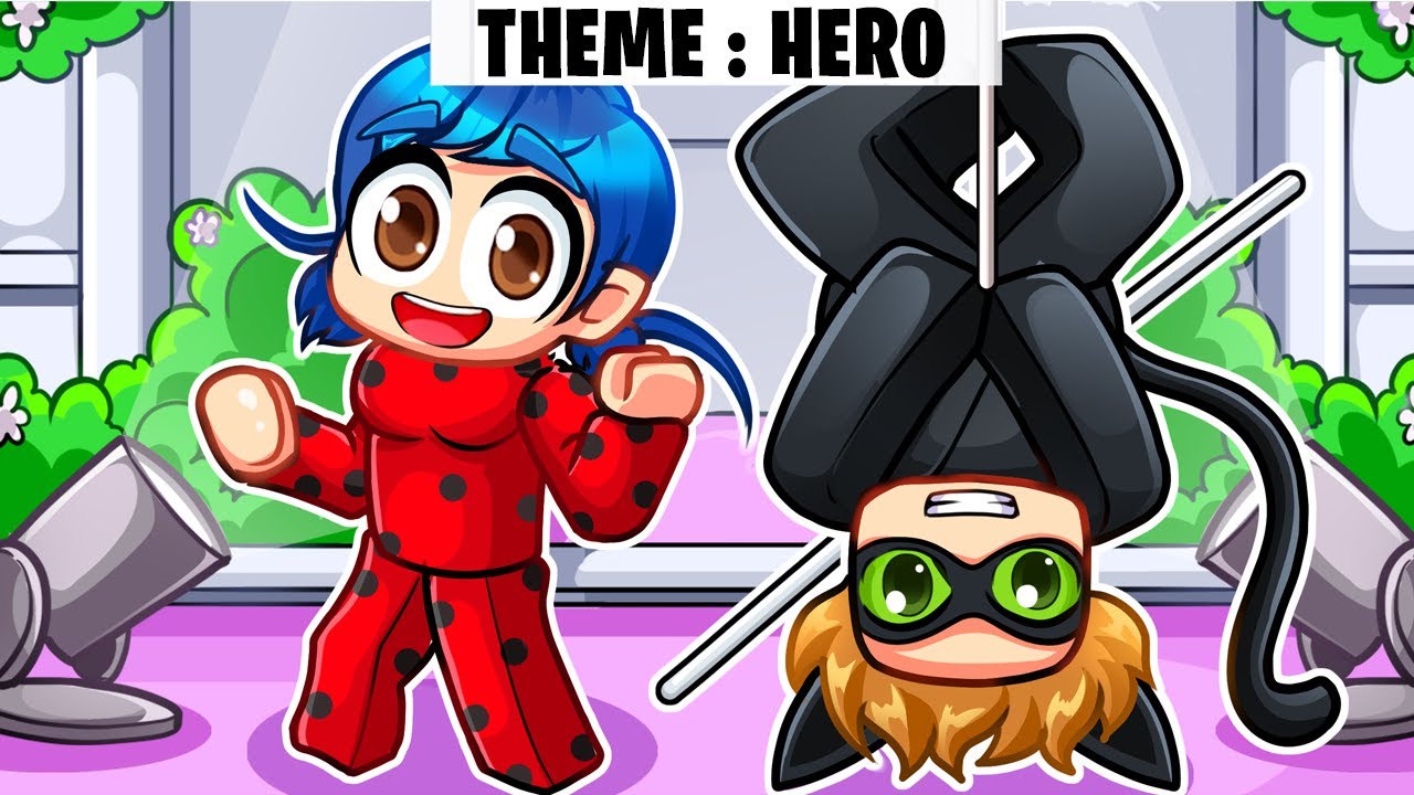 We win as the BEST SUPERHERO in Roblox DRESS to IMPRESS..