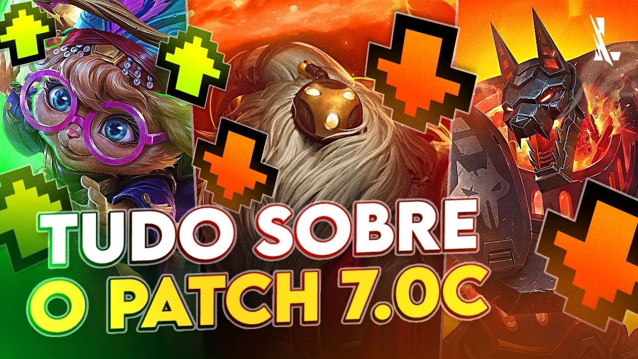 NORRA FINALMENTE VAI FICAR FORTE! CAMPEÕES, ITENS E RUNAS AJUSTADOS - PATCH 7.0C | LoL Wild Rift