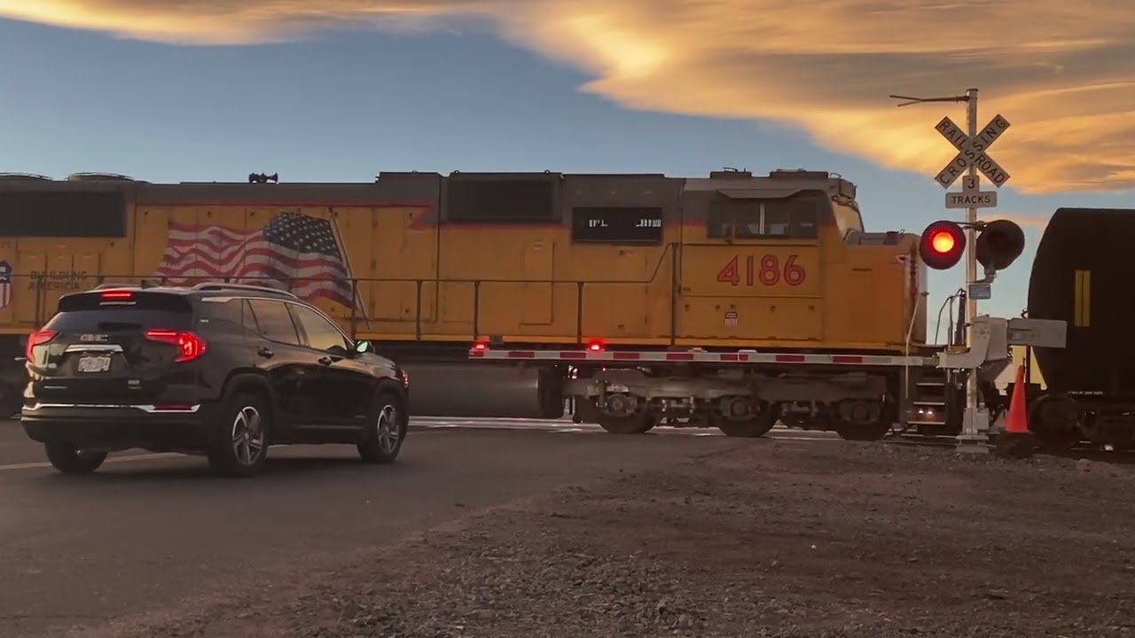 Union Pacific, 1st Ave Railroad Crossing, La Salle, Colorado 