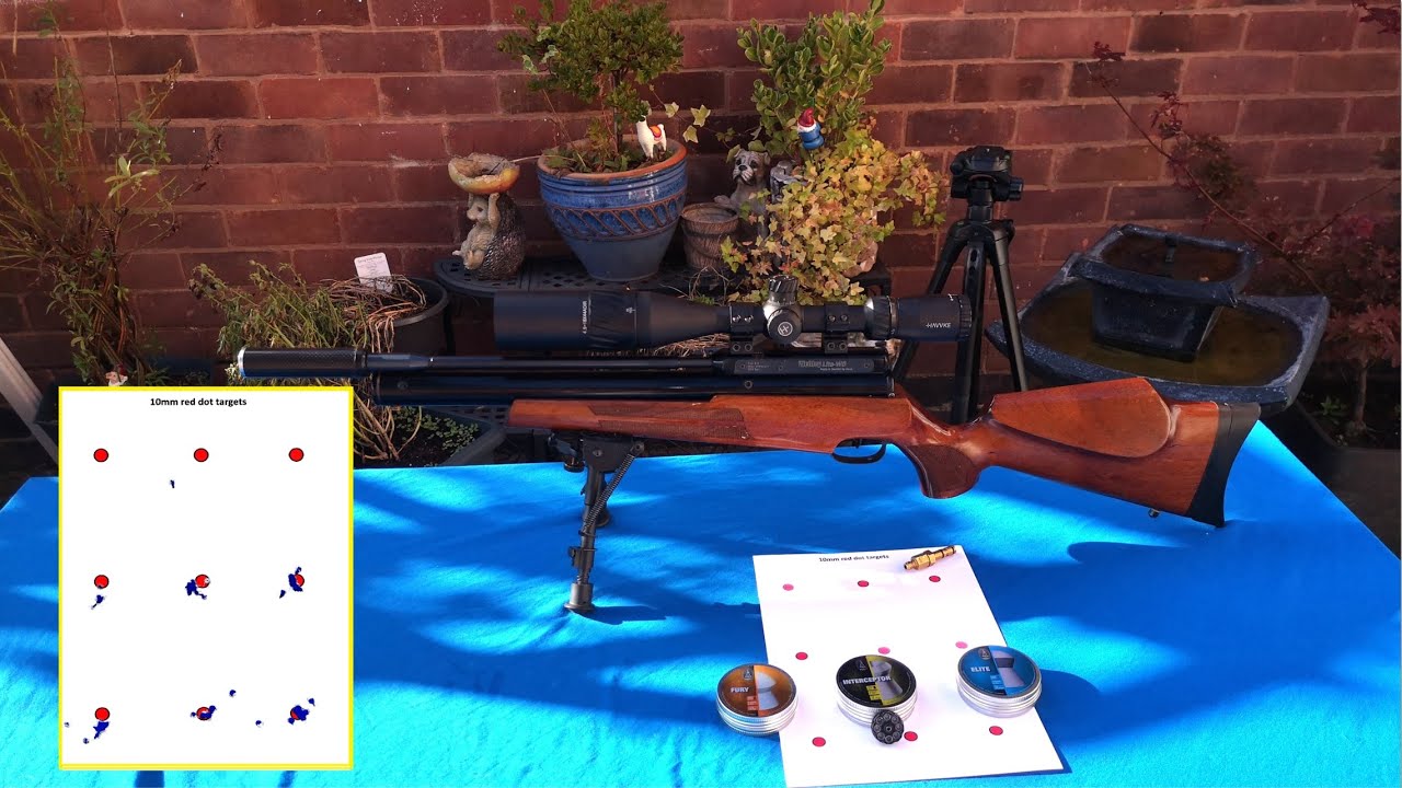 22 BSA Pellet test   Interceptor Elite Fury