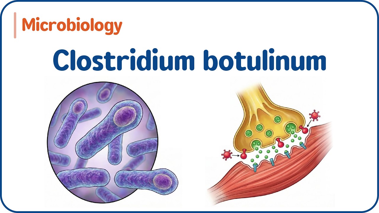 14. Clostridium botulinum 🦠 Ботулинический токсин и вялый паралич | USMLE & NEET-PG