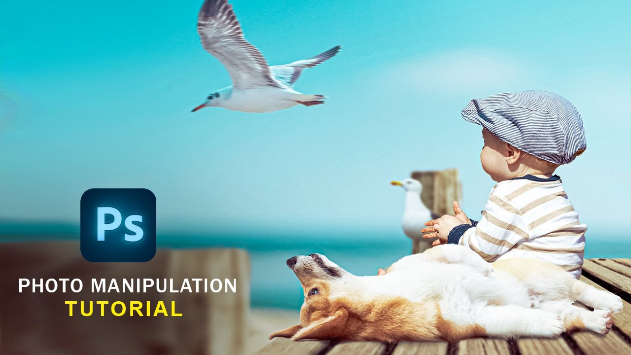 Best Buddies Photo Manipulation - Photoshop Tutorial