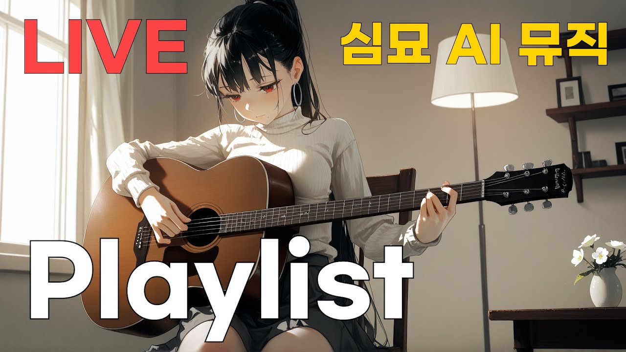 [Playlist]  #소통 #포크 #발라드 #팝 #시티팝 #락 ㅣ심묘 AI 뮤직 285곡 #마비노기모바일