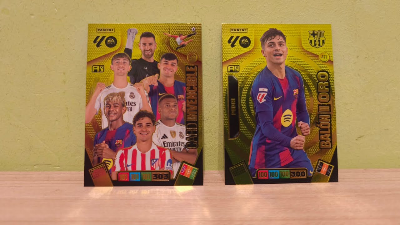 PEDRI BALÓN DE ORO Y CARTA INVENCIBLE - ADRENALYN XL 2025 2026