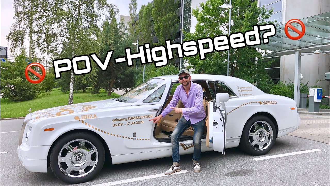 POV-Style: Topspeed im Rolls-Royce Phantom Coupé | 0-250 km/h | #gofast or #goluxury  😉✌🏼