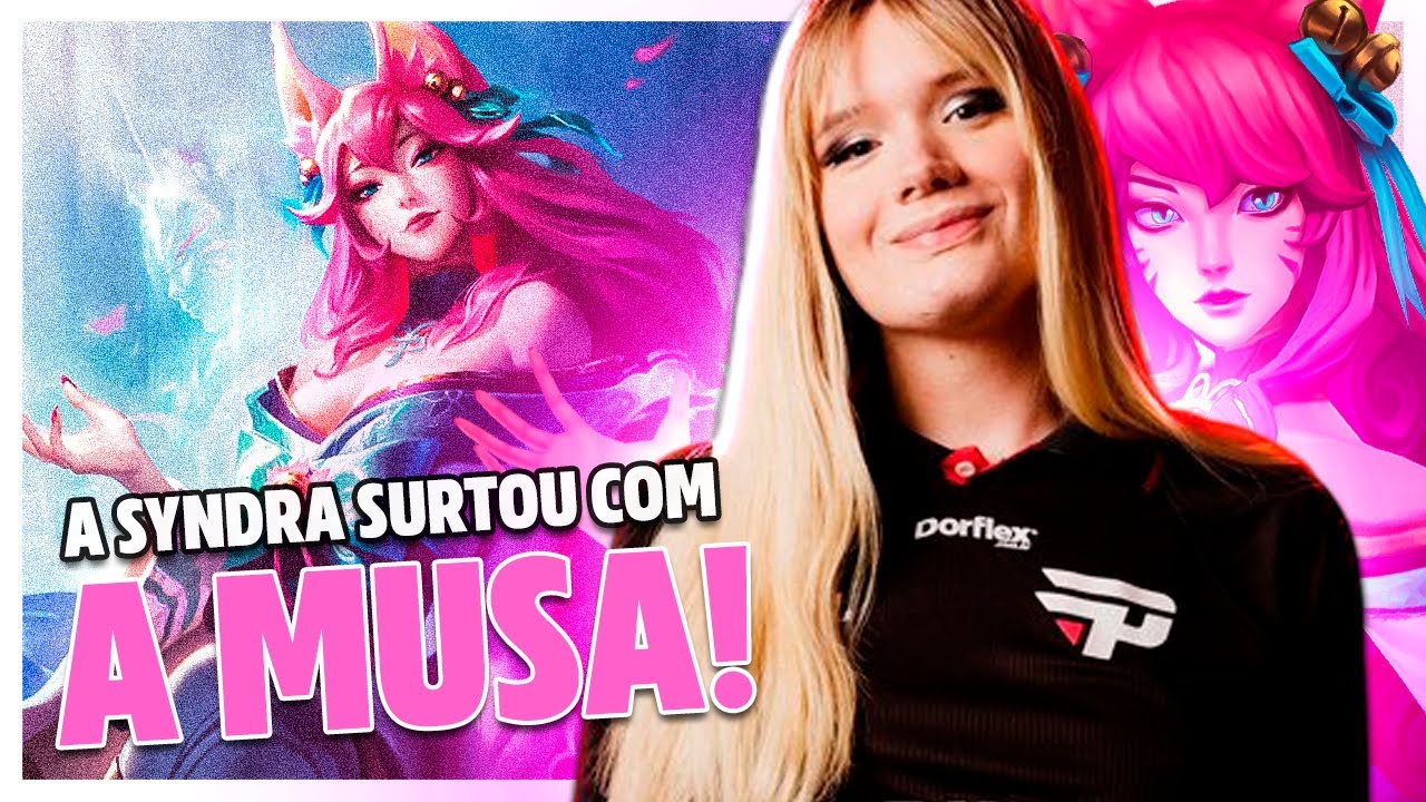 LOL: MINHA AHRI É TÃO BOA QUE A SYNDRA ENLOUQUECEU! | Sabrinoca